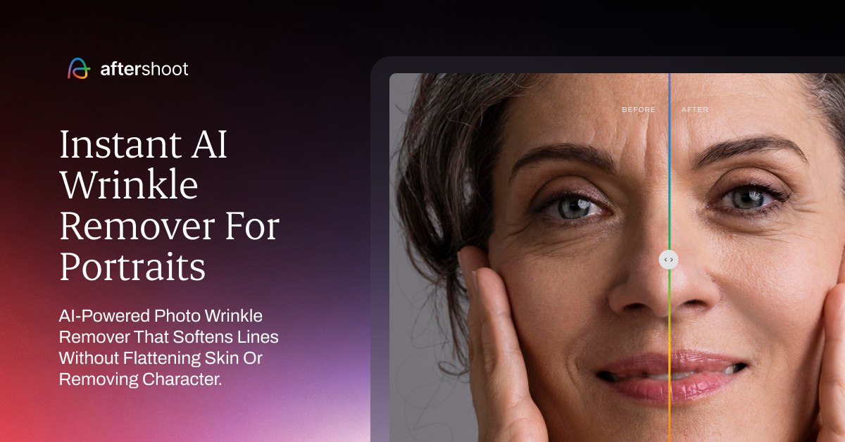 Photo Wrinkle Remover for Professional Portrait Retouching